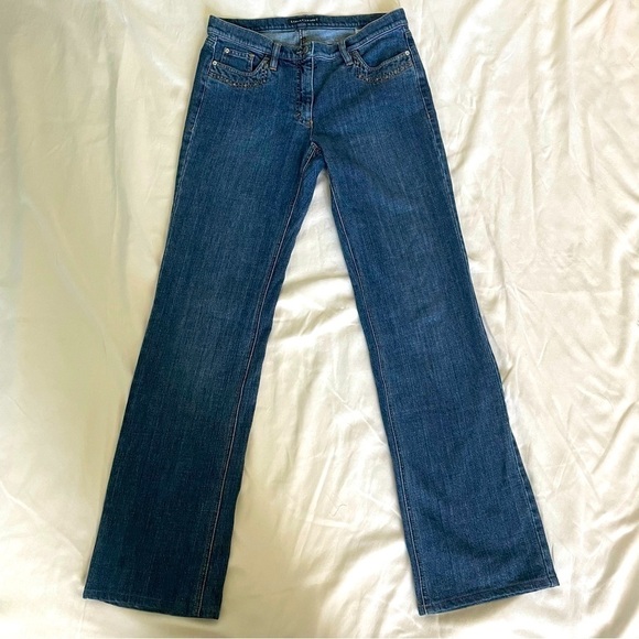 Luisa Cerano Embroidered Pocket Jeans - Picture 1 of 12